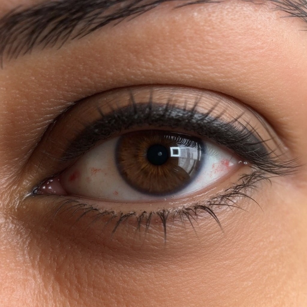 Soft liner — deep skin — healed permanent makeup result preview